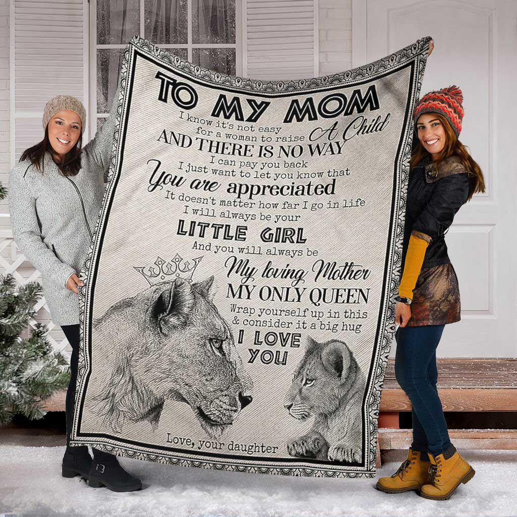 Lion Endless Family Love Flannel Blanket For Soft Bed Couch And Home Comfort