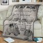 Lion Endless Family Love Flannel Blanket For Bed Sofa And Reading Nook Decor