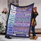 Family Endless Love Flannel Blanket For Soft Bed Couch And Home Comfort