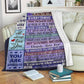 Family Endless Love Flannel Blanket For Living Room And Bedroom Styling