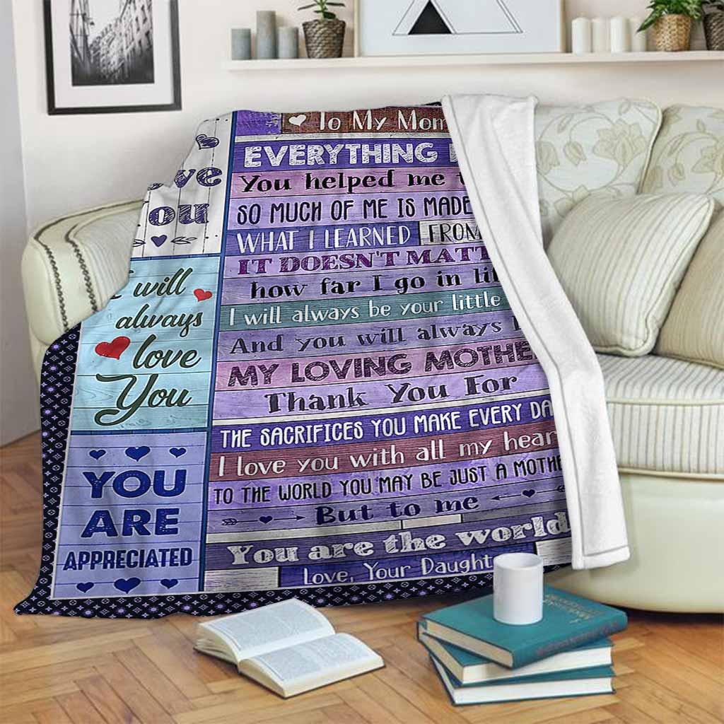 Family Endless Love Flannel Blanket For Living Room And Bedroom Styling