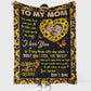 Family I've Only Been With You Personalized Flannel Blanket For Living Room And Bedroom Styling