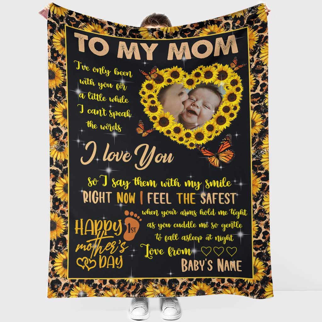 Family I've Only Been With You Personalized Flannel Blanket For Living Room And Bedroom Styling