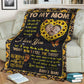 Family I've Only Been With You Personalized Flannel Blanket For Bed Sofa And Reading Nook Decor