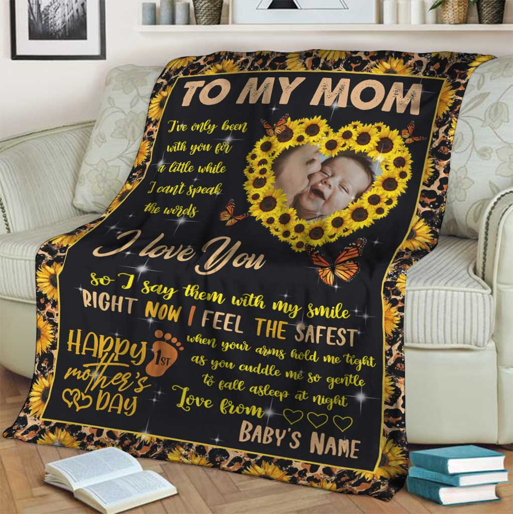 Family I've Only Been With You Personalized Flannel Blanket For Bed Sofa And Reading Nook Decor