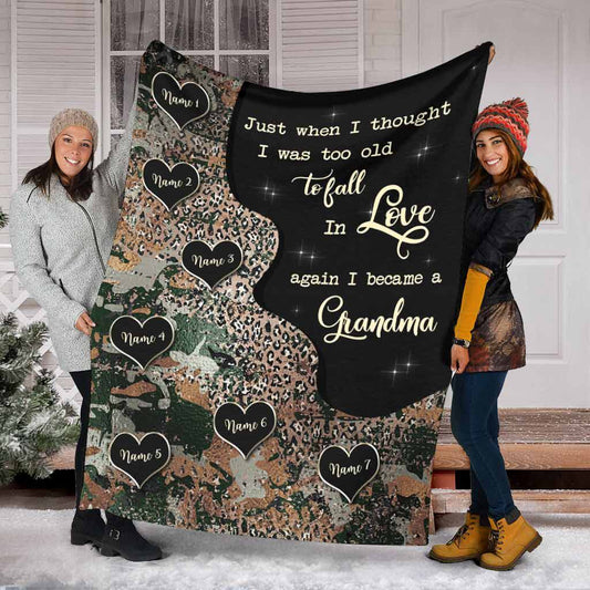Mother Just When I Thought I Was Too Old Personalized Flannel Blanket For Cozy Bedroom And Sofa Decor