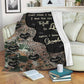 Mother Just When I Thought I Was Too Old Personalized Flannel Blanket For Soft Bed Couch And Home Comfort
