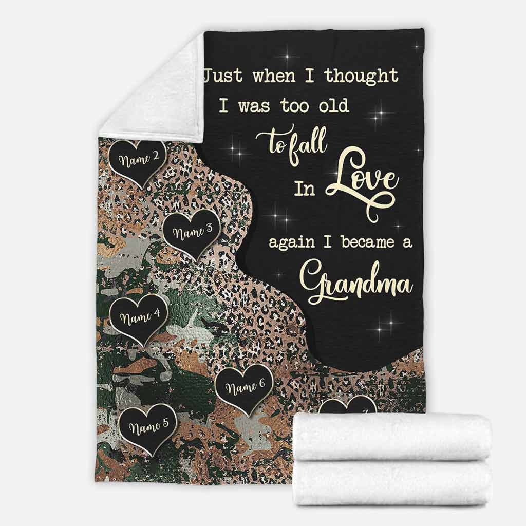 Mother Just When I Thought I Was Too Old Personalized Flannel Blanket For Relaxing At Home And Travel