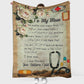 Nurse To My Mom Flannel Blanket For Living Room And Bedroom Styling