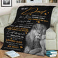 Lion To My Dad Flannel Blanket For Bed Sofa And Reading Nook Decor
