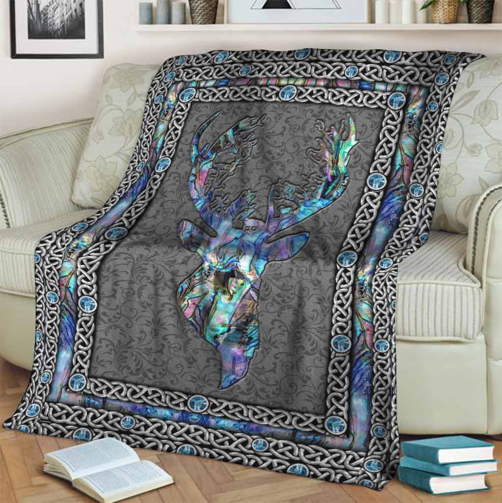 Hunting Deer Love Flannel Blanket For Bed Sofa And Reading Nook Decor