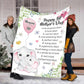 Elephant Happy 1ST Mothers Day And All The Days Ahead Personalized Flannel Blanket For Soft Bed Couch And Home Comfort