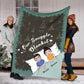 Camping Play All Night Personalized Flannel Blanket For Soft Bed Couch And Home Comfort