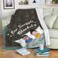 Camping Play All Night Personalized Flannel Blanket For Relaxing At Home And Travel