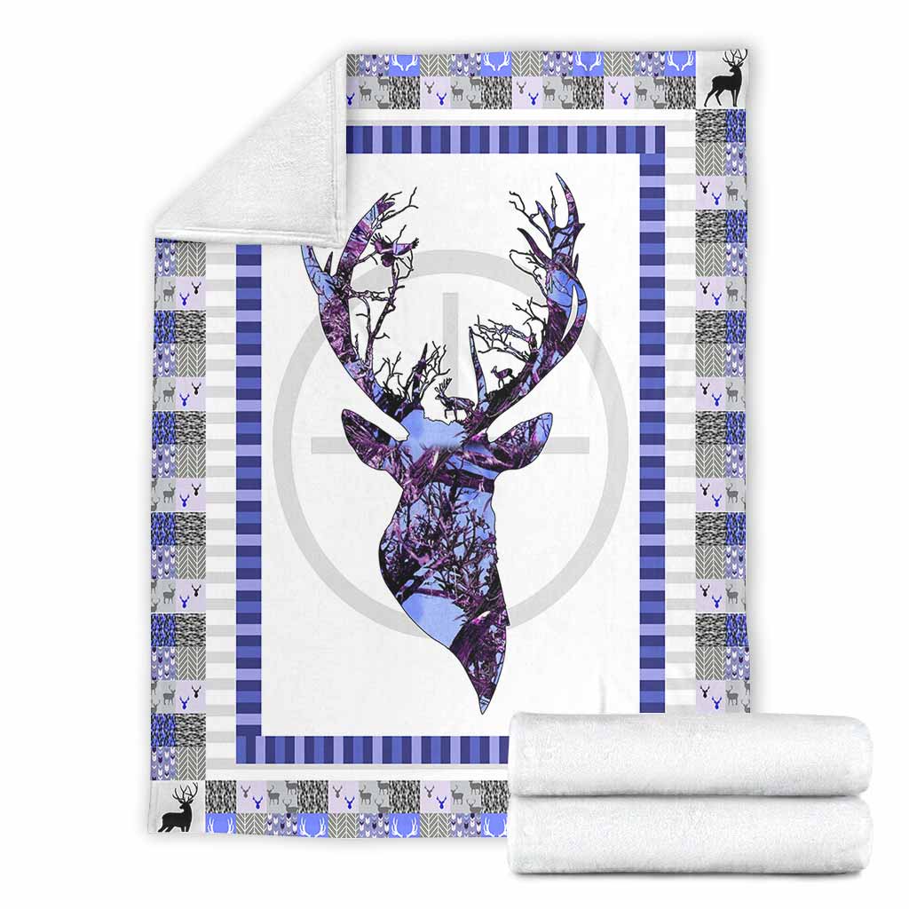 Hunting Love Hunting Forever Flannel Blanket For Bed Sofa And Reading Nook Decor