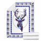 Hunting Deer Love Flannel Blanket For Bed Sofa And Reading Nook Decor