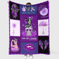 Fibromyalgia Awareness Fight Like A Warrior Flannel Blanket For Living Room And Bedroom Styling