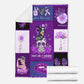 Fibromyalgia Awareness Fight Like A Warrior Flannel Blanket For Cozy Home Lounging And Gifting