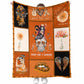 Multiple Sclerosis Awareness 50 x 60 Inch Flannel Blanket For Cozy Bedroom And Sofa Decor