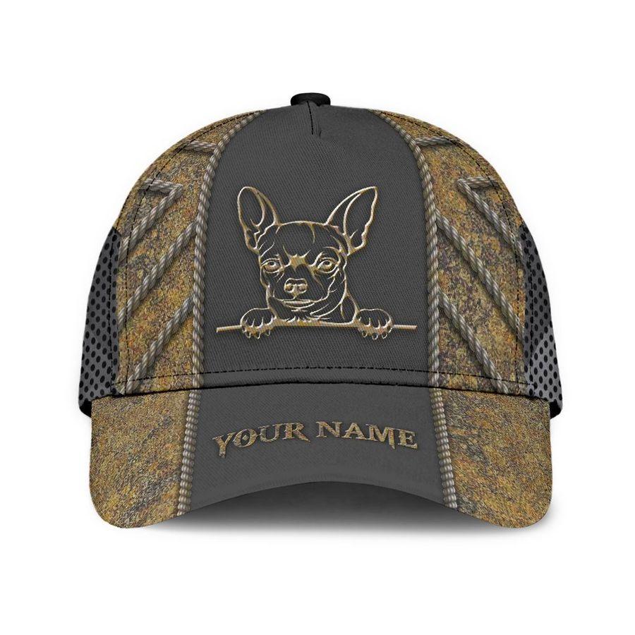 Personalized Chihuahua All Over Print – Classic Cap