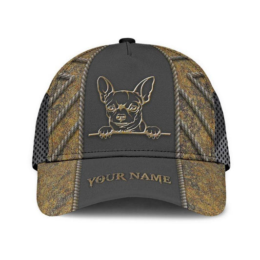 Personalized Chihuahua All Over Print – Classic Cap