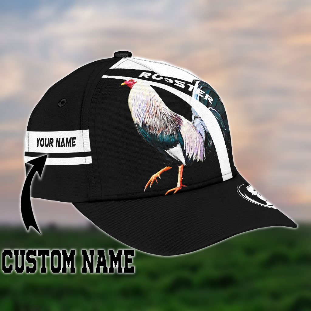 Personalized Rooster Farm Style – Classic Cap
