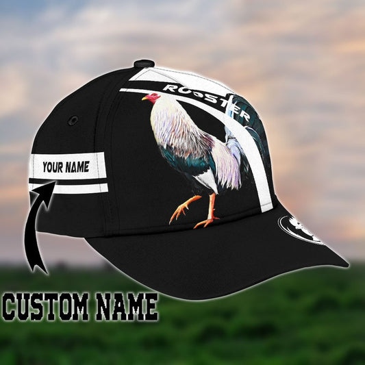Personalized Rooster Farm Style – Classic Cap