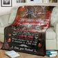 Hunting To My Wife Flannel Blanket For Living Room And Bedroom Styling