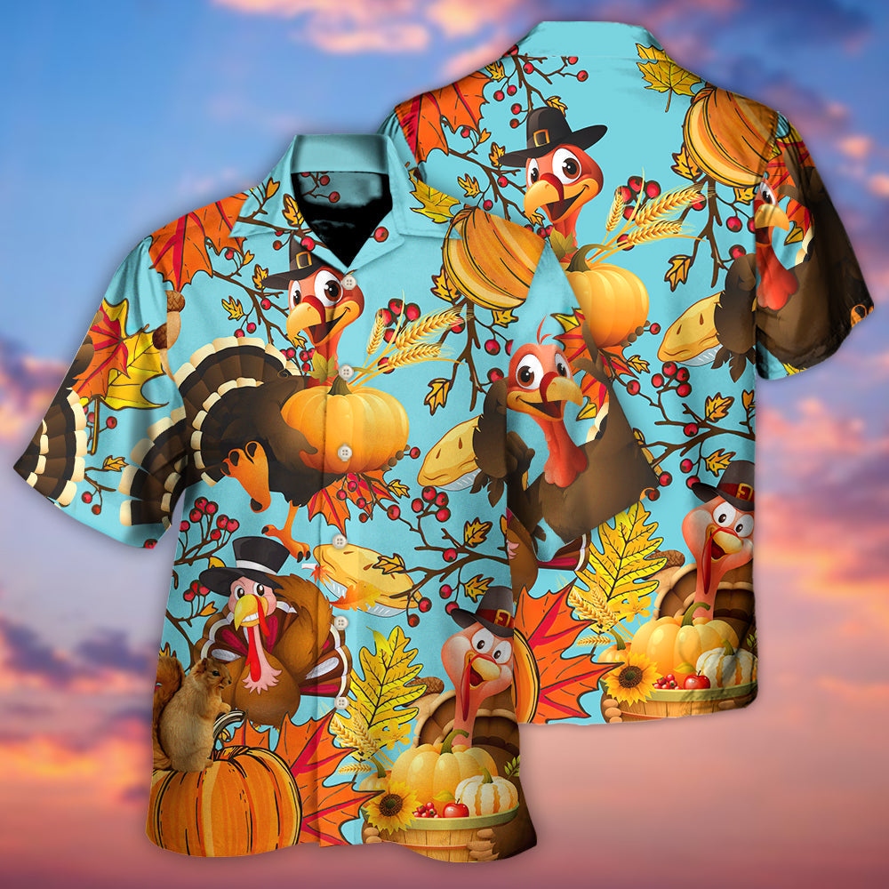Thanksgiving Turkey Harvest Celebration – Hawaiian Shirt