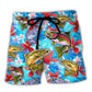 Fishing Lucky Fishing Shirt Do Not Wash Tropical - Beach Short