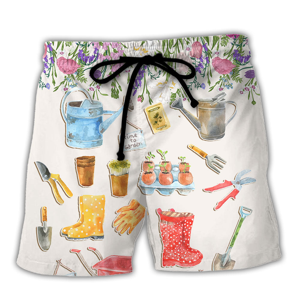 Gardening I Garden So I Don’t Choke People – Beach Short
