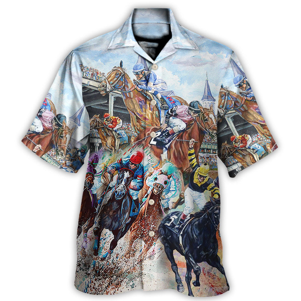 Horseback Riding Buy Me A Horse Then We Can Talk - Hawaiian Shirt