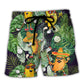 Golf Taco Playing Golf Funny Let’s Par Tee Tropical - Beach Short