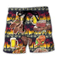BBQ Meat Funny My Wife Loves My Meat - Beach Short
