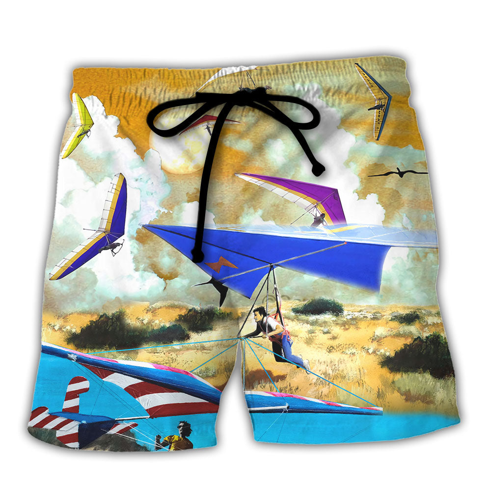 Skydiving Don’t Be Jealous Because I Skydive Better – Beach Short