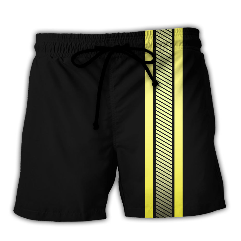 Firefighter Hot Flame Art Style – Beach Short