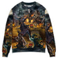 Pirate Skull Treasure Hunting Style – Sweater - Ugly Christmas Sweater