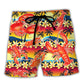 Lobster Awesome Lobster Lover Tropical Vibe Style – Beach Short