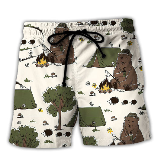 Camping Welcome To Our Campsite Outdoor Vibe – Beach Short