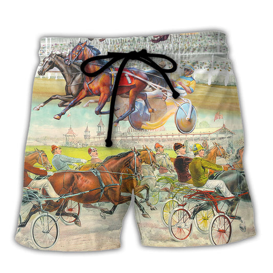 Harness Racing Horse Road Lover – Beach Short