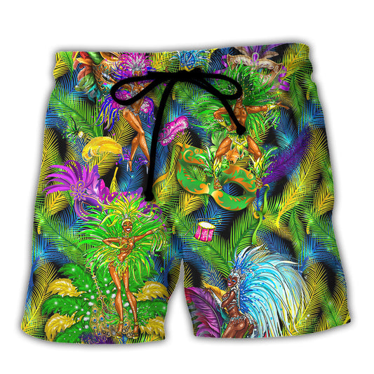 Festival Rio Carnival Colorful Celebration Vibe – Beach Short