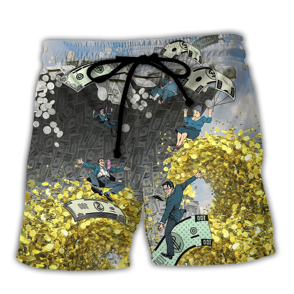 Parasailing Challenge Your Limits Motivational - Beach Short