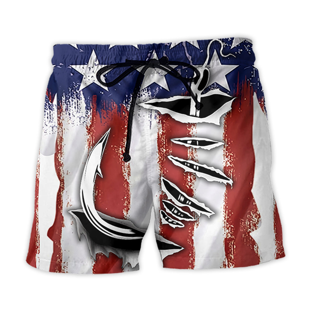 Fishing American Classic Style – Beach Short