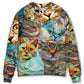 Real Love Cat Art Design – Sweater - Ugly Christmas Sweater