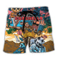 Desert Valley Music Lover Style – Beach Short