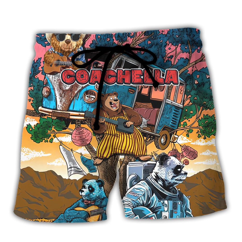 Desert Valley Music Lover Style – Beach Short