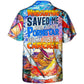 Windsurfing Saved Me From Being a Pornstar Funny Windsurfing Quote Gift Lover Windsurfing - Hawaiian Shirt