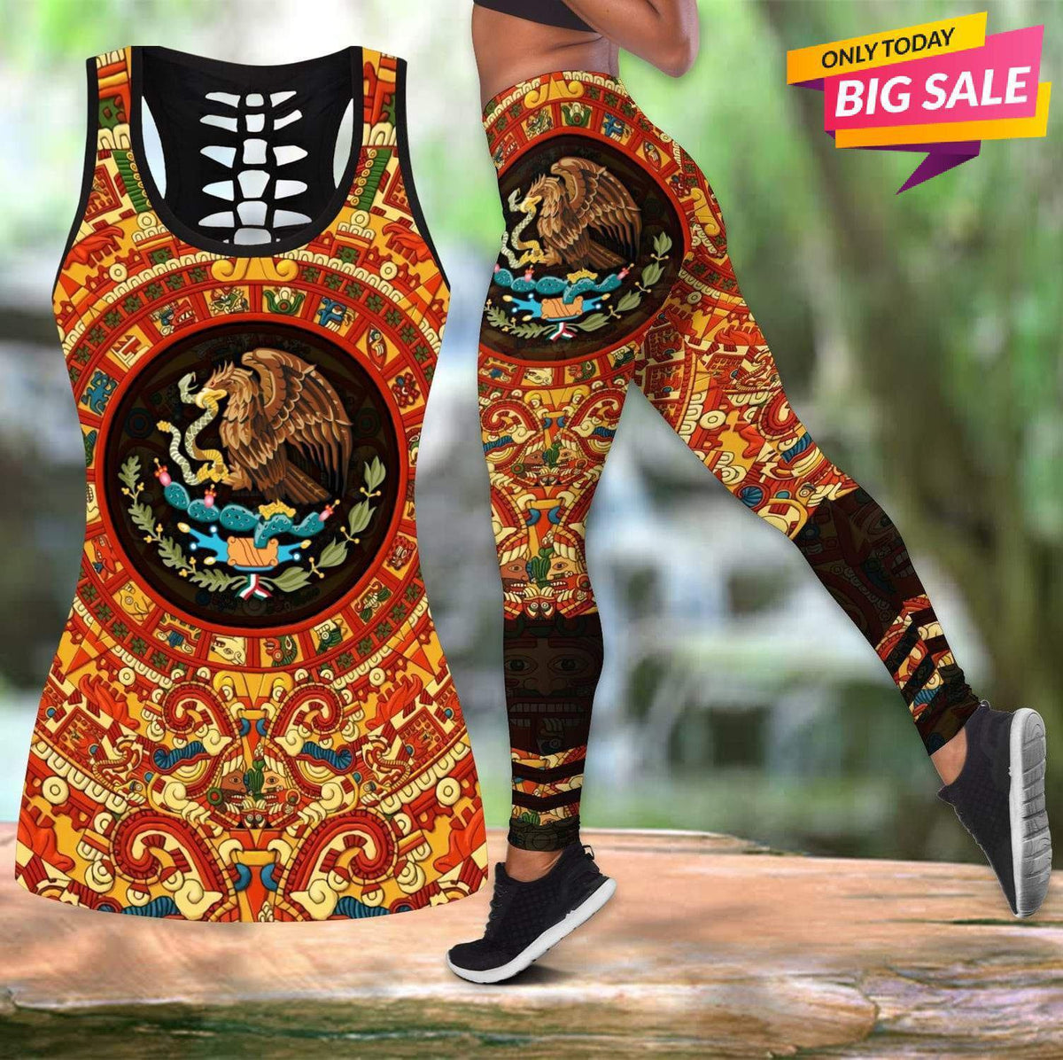 Mexican Aztec Warrior Pride – Hollow Tank Top
