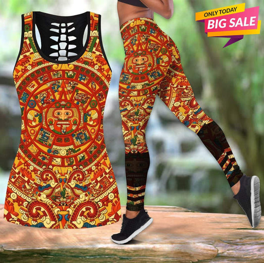 Aztec Inspired Mexican Heritage – Hollow Tank Top