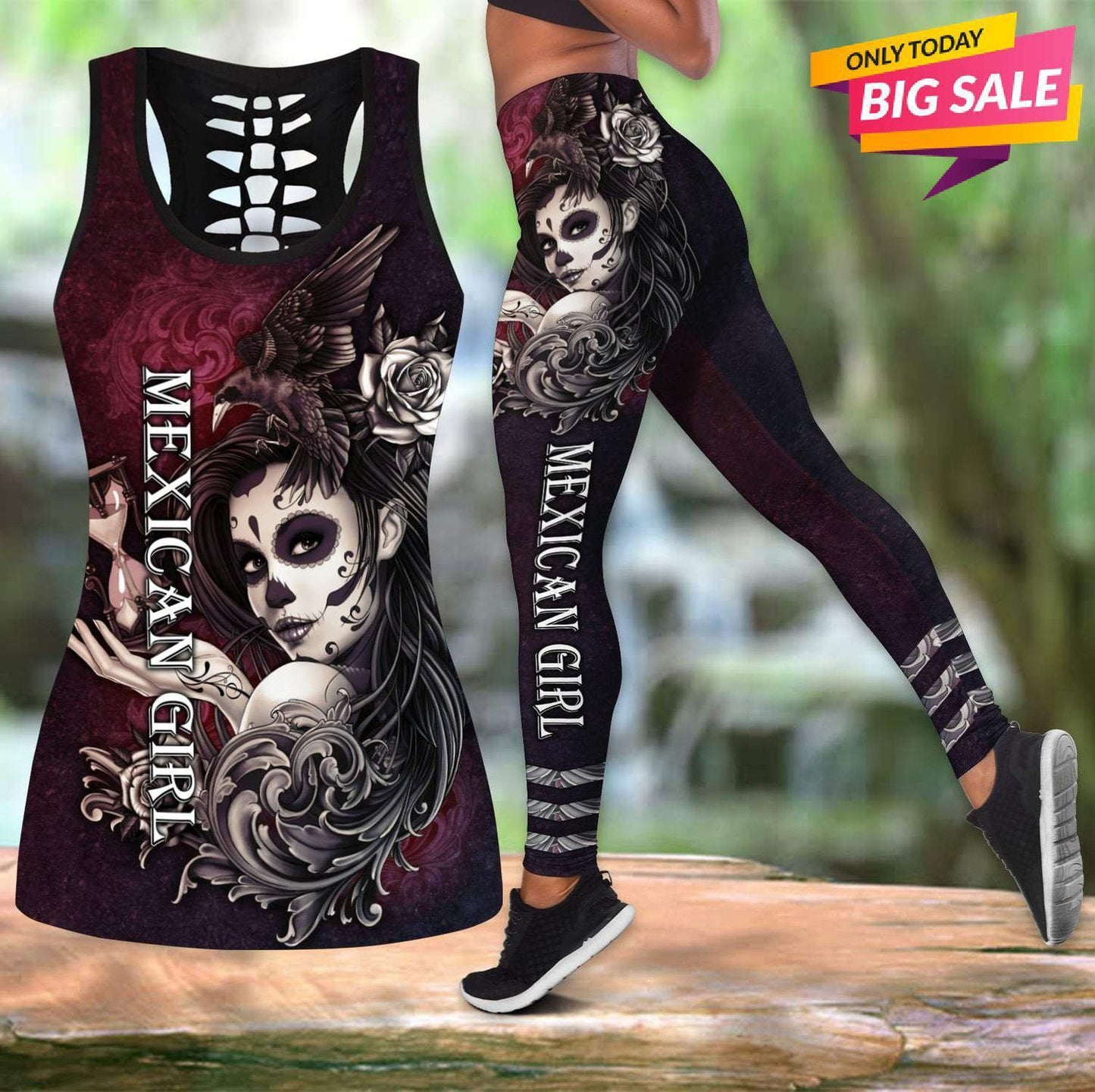 Mexican Girl Heritage – Hollow Tank Top